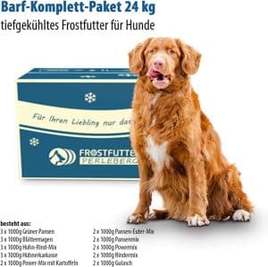 Barfen - Frostfutter Perleberg - 24 kg Barf Hundefutter